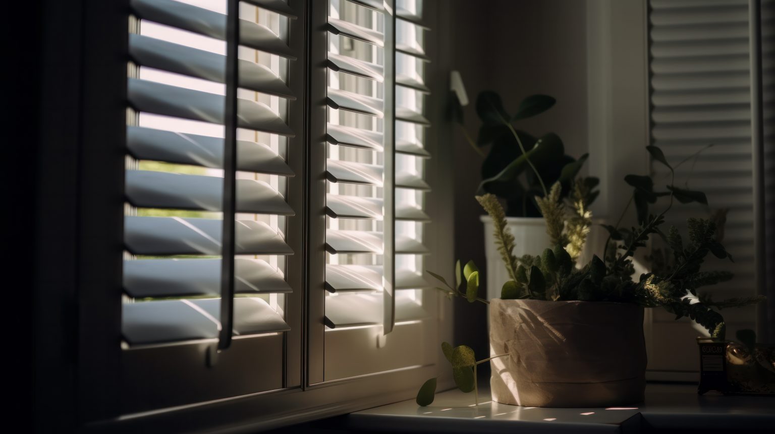 wooden blind window shade shutter home interior detail design close up house beautiful interior space window with wooden blind in daylight